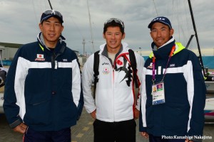 左から高橋、富澤、牧野の180cm超の男子選手たち（photo by Kazushige Nakajima/LAYLINE MEDIA）