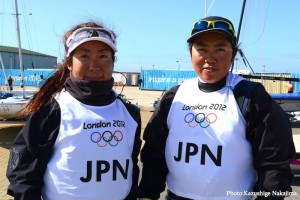 470級女子・近藤/田畑組（photo by Kazushige Nakajima/LAYLINE MEDIA）