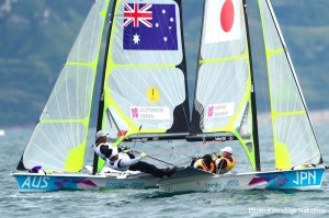 トップを走る牧野・高橋組（photo by Kazushige Nakajima/LAYLINE MEDIA）